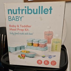 NutriBullet - Baby & Toddler Meal Prep Kit, blue